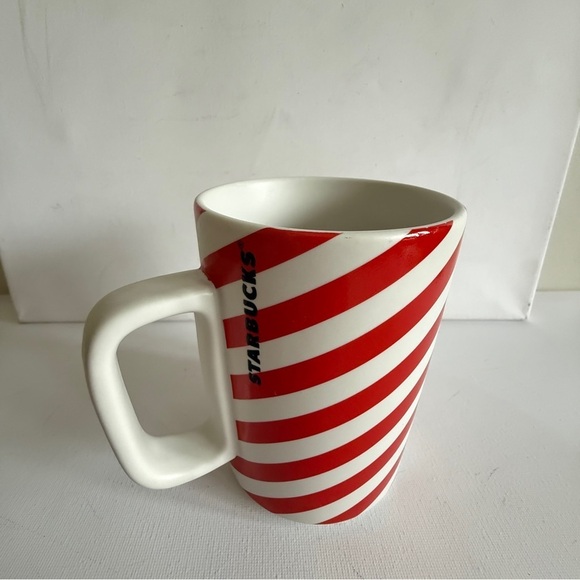 Starbucks Other - Starbucks 2018 Red Stripe Christmas/Holiday Mug